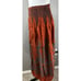 Lapis Womens 2 in 1 Orange Gray Strapless Elastic High Waist Dress Skirt One Sz