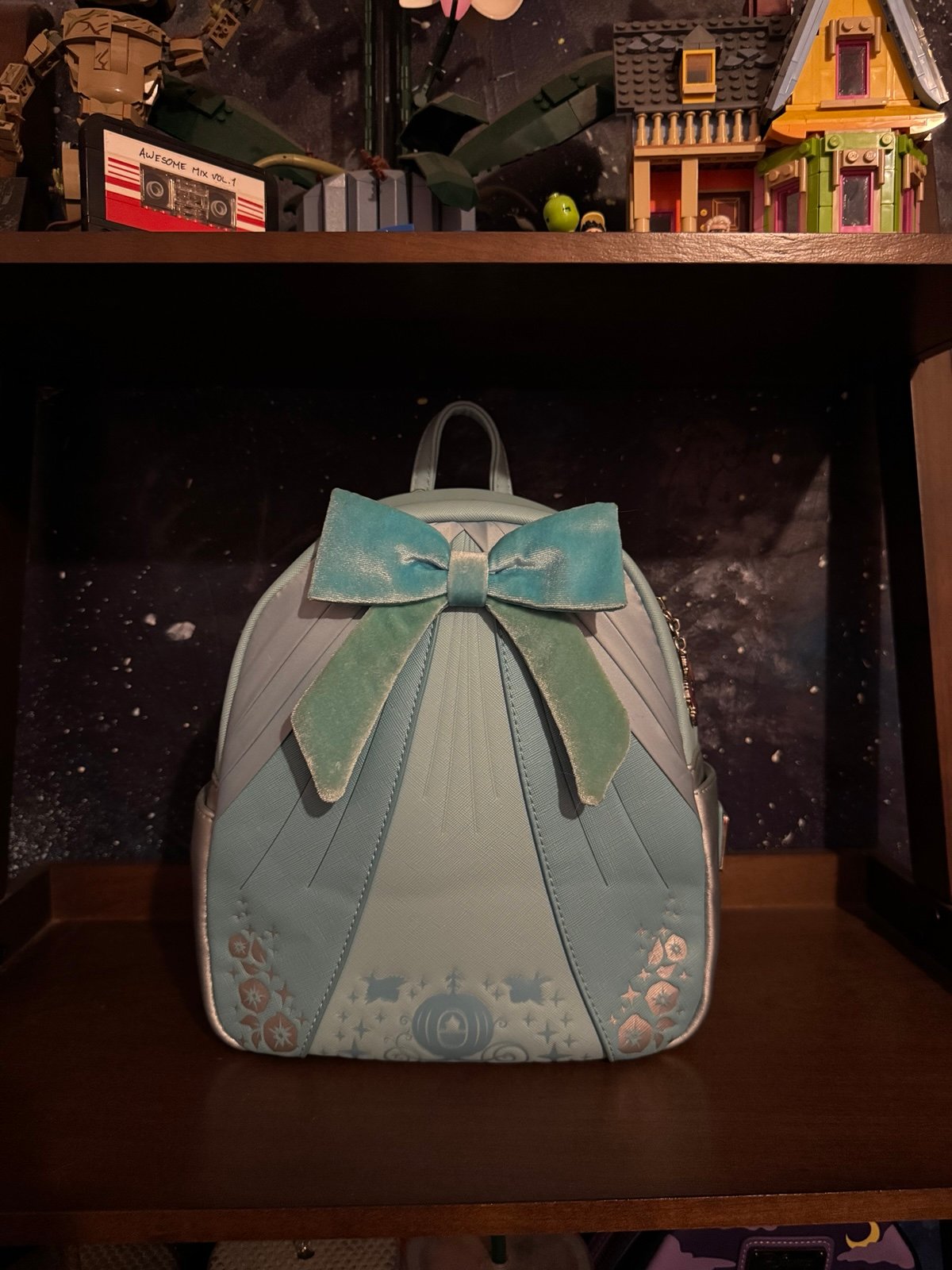 Blue Cinderella Loungefly Mini Backpack