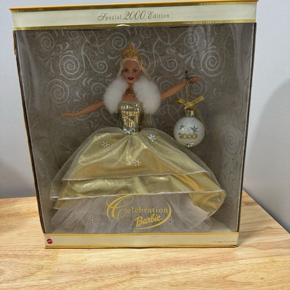 RARE Special 2000 edition celebration barbie 28269. NEVER OPENED!!