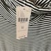 Anthropologie Dolan Black/White Striped Cowl Neck Sleeveless Maxi Dress Size XS
