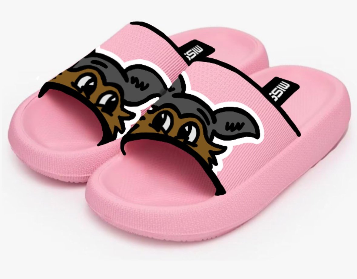 Girls’ Gracee The Yorkie Slides Sandals Kids Size 2-3
