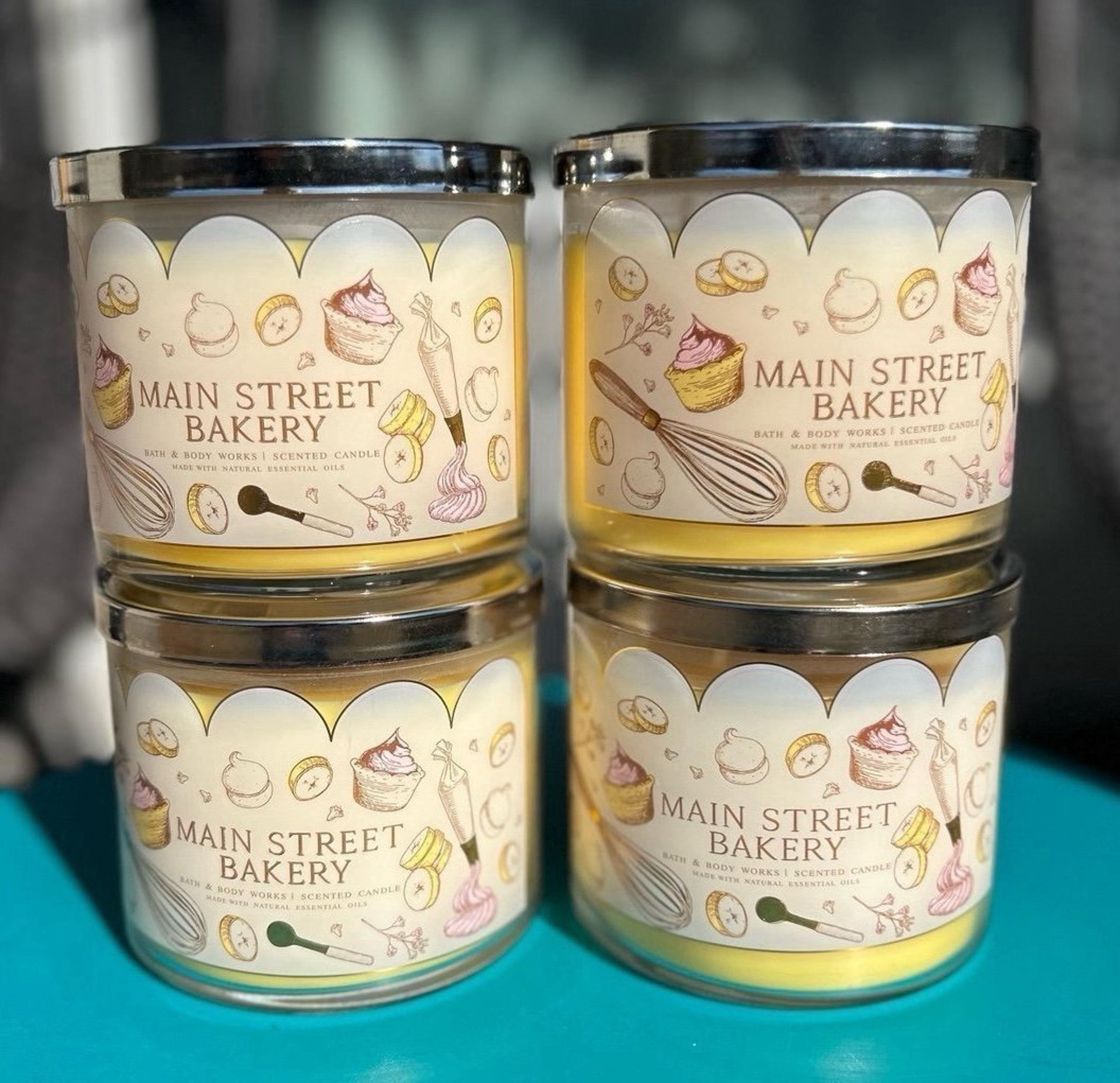 X-4 BBW Main Street
Bakery Candles