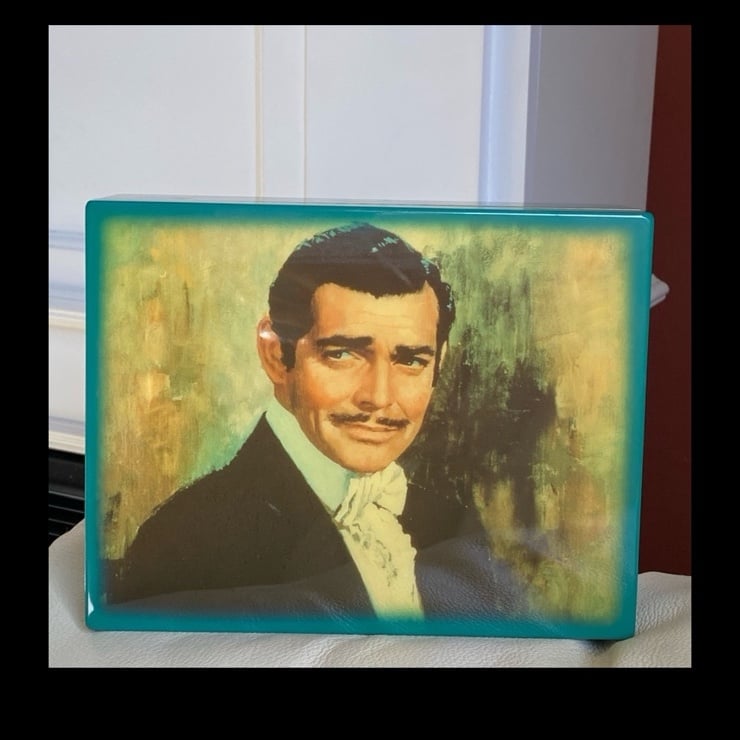 Vintage Gone with the Wind Music Box Rhett Butler Heirloom Tradition