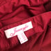 Red eyelet trim skirt with size zipper size 42 (fit like a size medium in us)