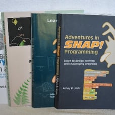 Lot 4 Snap Programming Textbooks by Abhay Joshi 1st edition Computer Science