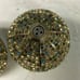 L'Objet Gold Plated Salt & Pepper Shakers Multi-color Swarovski Crystals