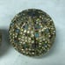 L'Objet Gold Plated Salt & Pepper Shakers Multi-color Swarovski Crystals