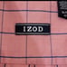 Izod Shirt Mens XL Lot of 2 Tartan Windowpane Plaid Check Button Up Long Sleeves