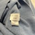 New Nordstrom 100% Cashmere V-Neck Soft Sweater Mens Size Large Blue Small Flaw