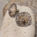Antique Vintage 925 Sterling Silver Mexico Filigree Earrings