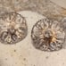 Antique Vintage 925 Sterling Silver Mexico Filigree Earrings