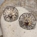 Antique Vintage 925 Sterling Silver Mexico Filigree Earrings