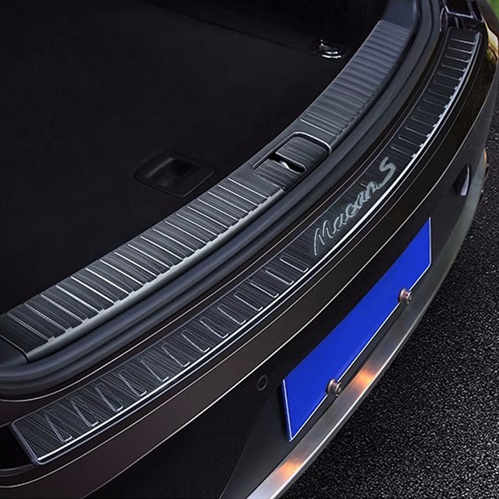 Brand New Porsche Macan 2014-2023 Rear Door Plate Bumper Cover Sill Molding Trim