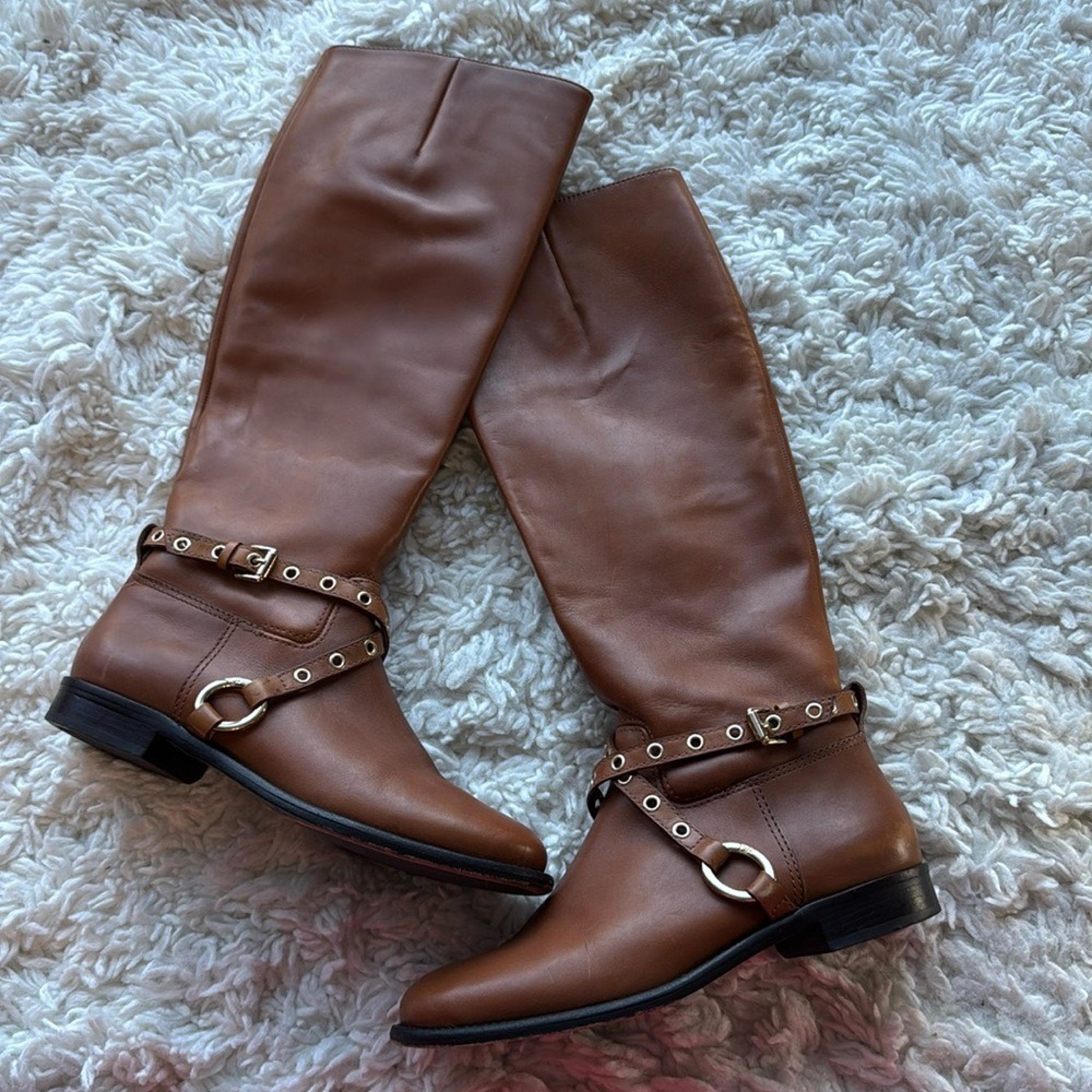 Diane Von Furstenberg Leather Boots