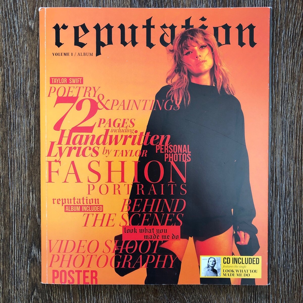 Taylor Swift Reputation Magazine
