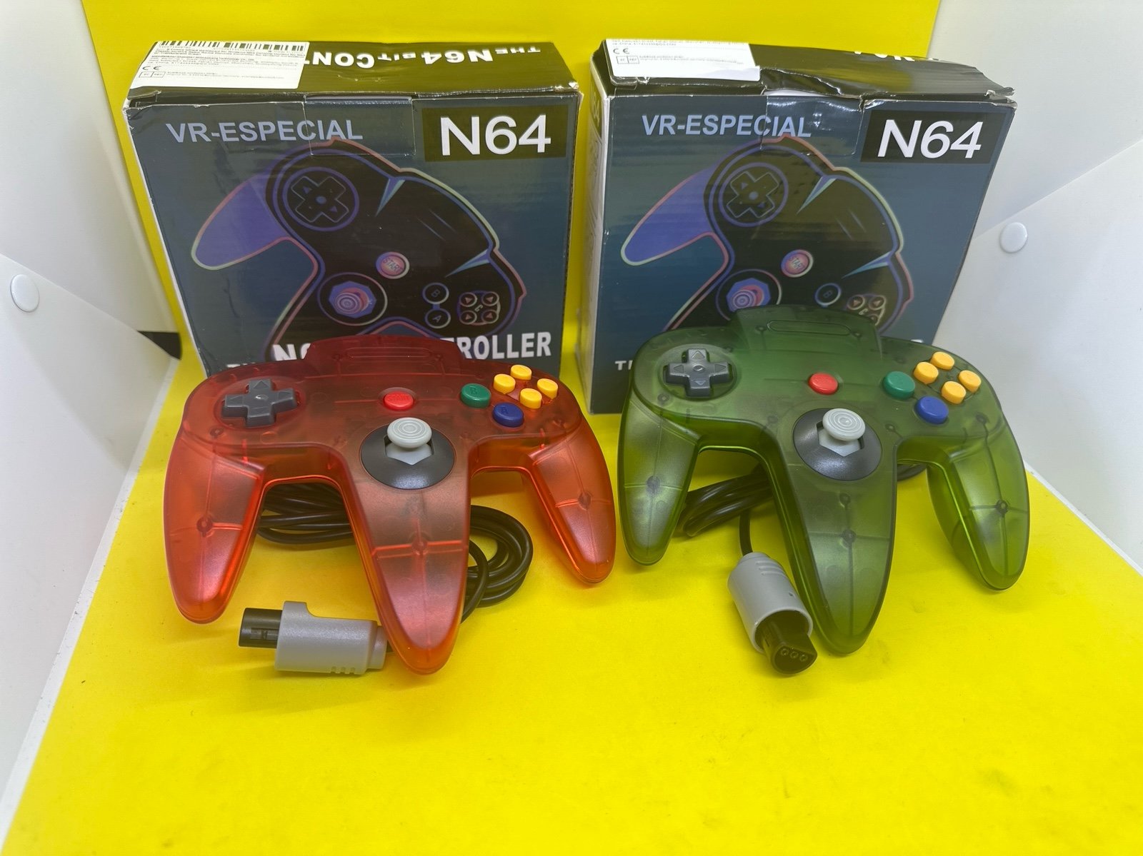 2 Brand New Nintendo 64 N64 Controllers