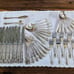 Vintage 45-piece silverware set, 8-person set - Towle Silverware Sets