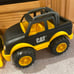 CATERPILLAR CAT Large Plastic 16” Bulldozer and Pickup Truck Set