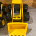 CATERPILLAR CAT Large Plastic 16” Bulldozer and Pickup Truck Set