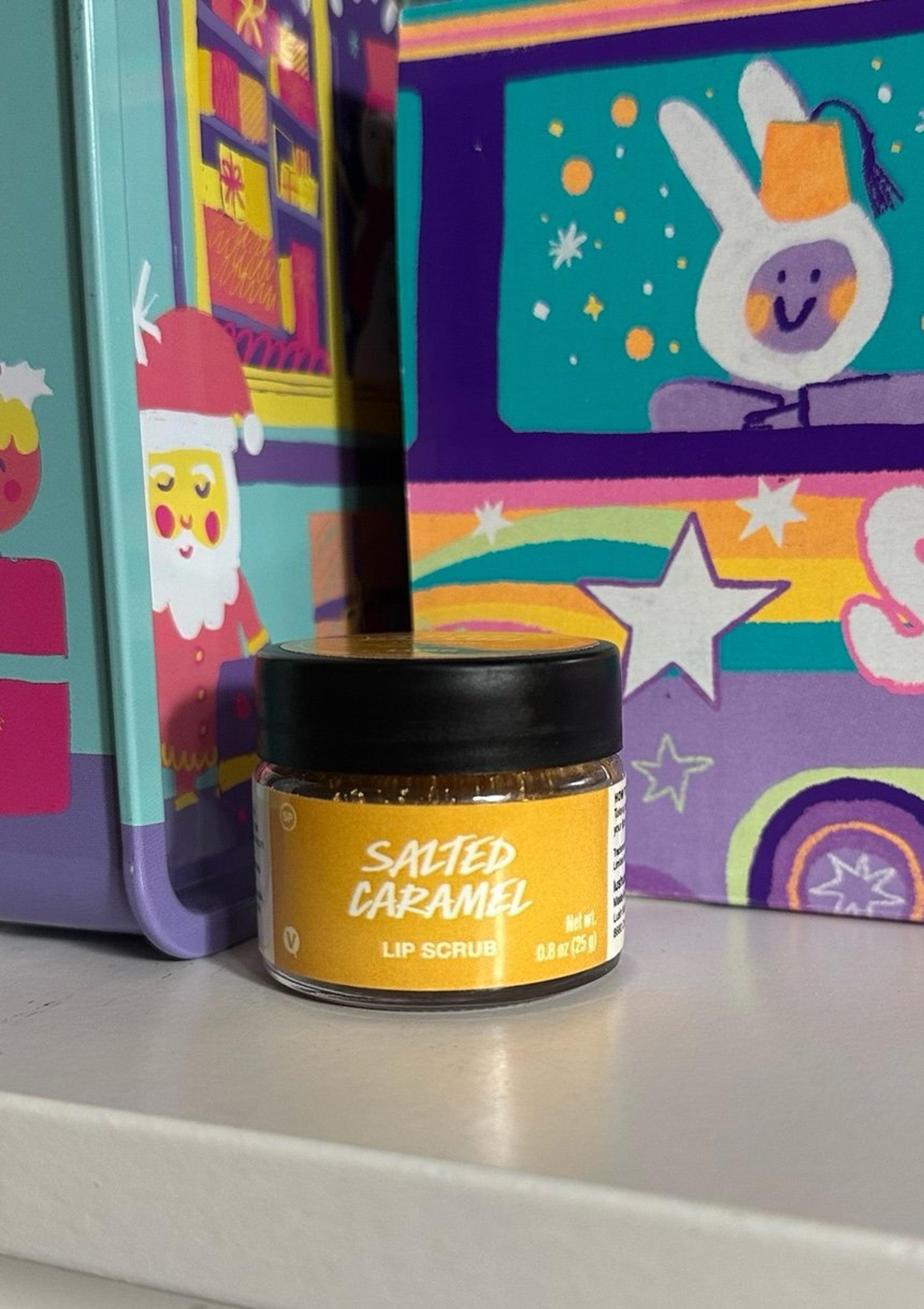 LUSH Salted Caramel Lip Scrub