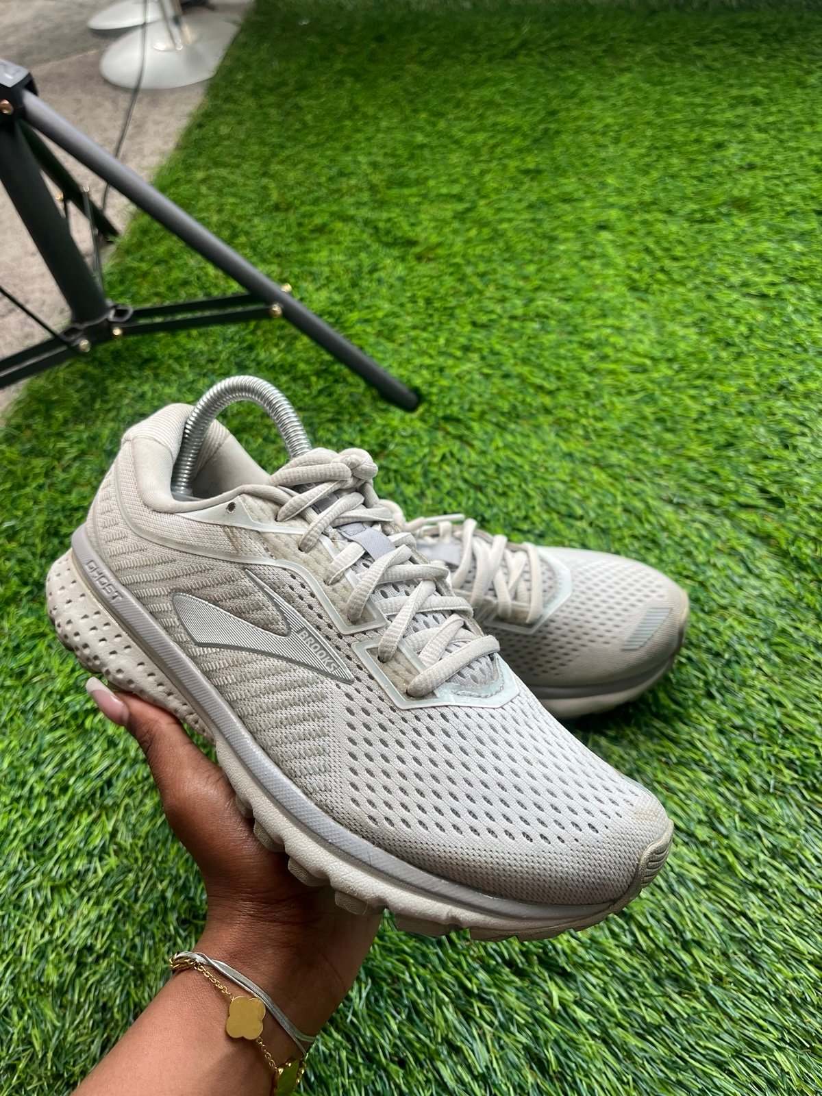Brooks Ghost 12 Grey Women’s Running shoes size 8