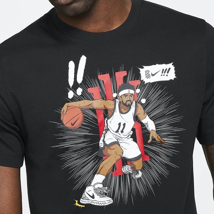NWT mens large kyrie logo basketball T-Shirt NBA