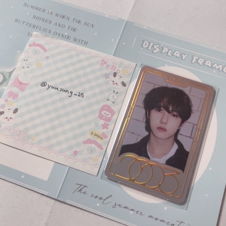 NCT Dream Renjun Special Golden Age Yearbook photocard