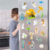 20pcs Easter He Is Risen Refrigerator Magnets, Religious Jesus Scene Car