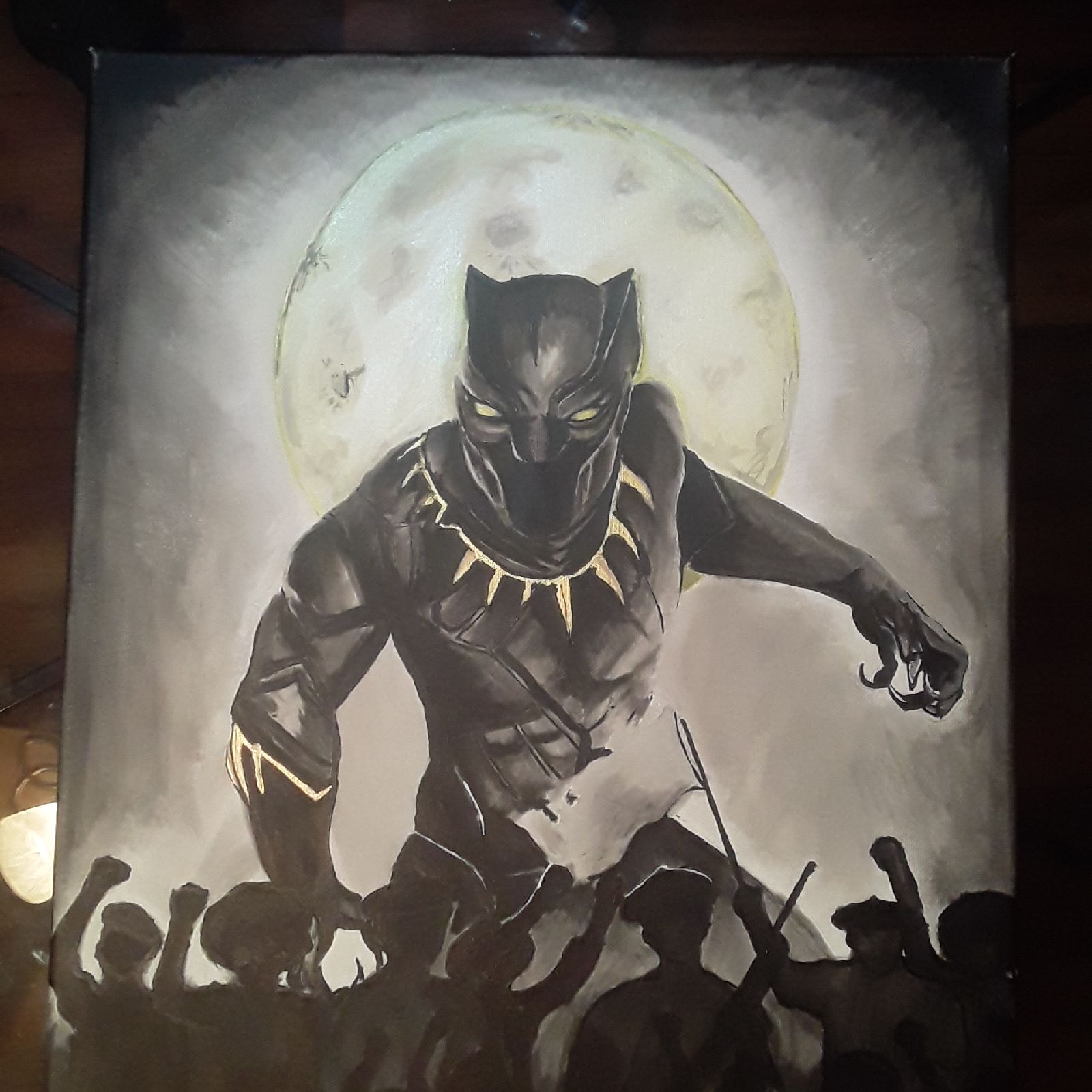 Hand painted canvas