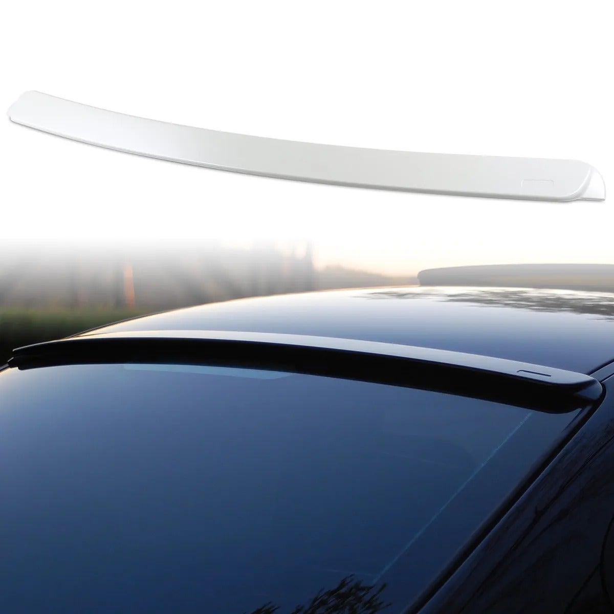 For 1998-2006 BMW 3 Series E46 Roof Spoiler Brand New Gloss Black