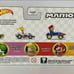 Mario Kart Hot Wheels 4 Pack Orange Yoshi
