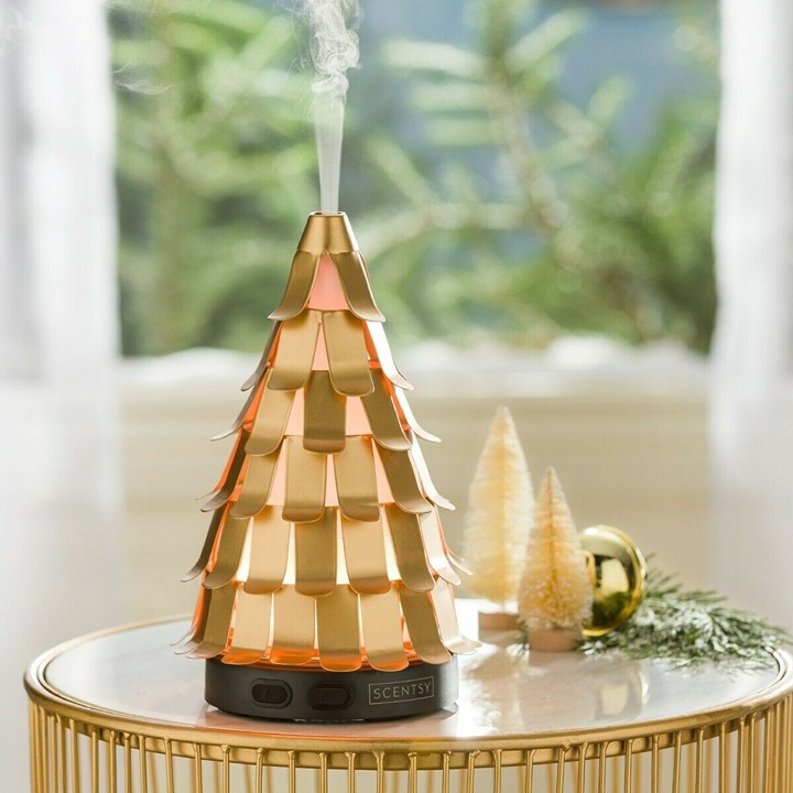 Scentsy Treetops Glisten Diffuser Shade