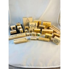 Stamp Bundle Galore (apprx 25 pieces) Pre- Loved. well maintained..