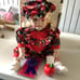 Apple dumpling porcelain doll