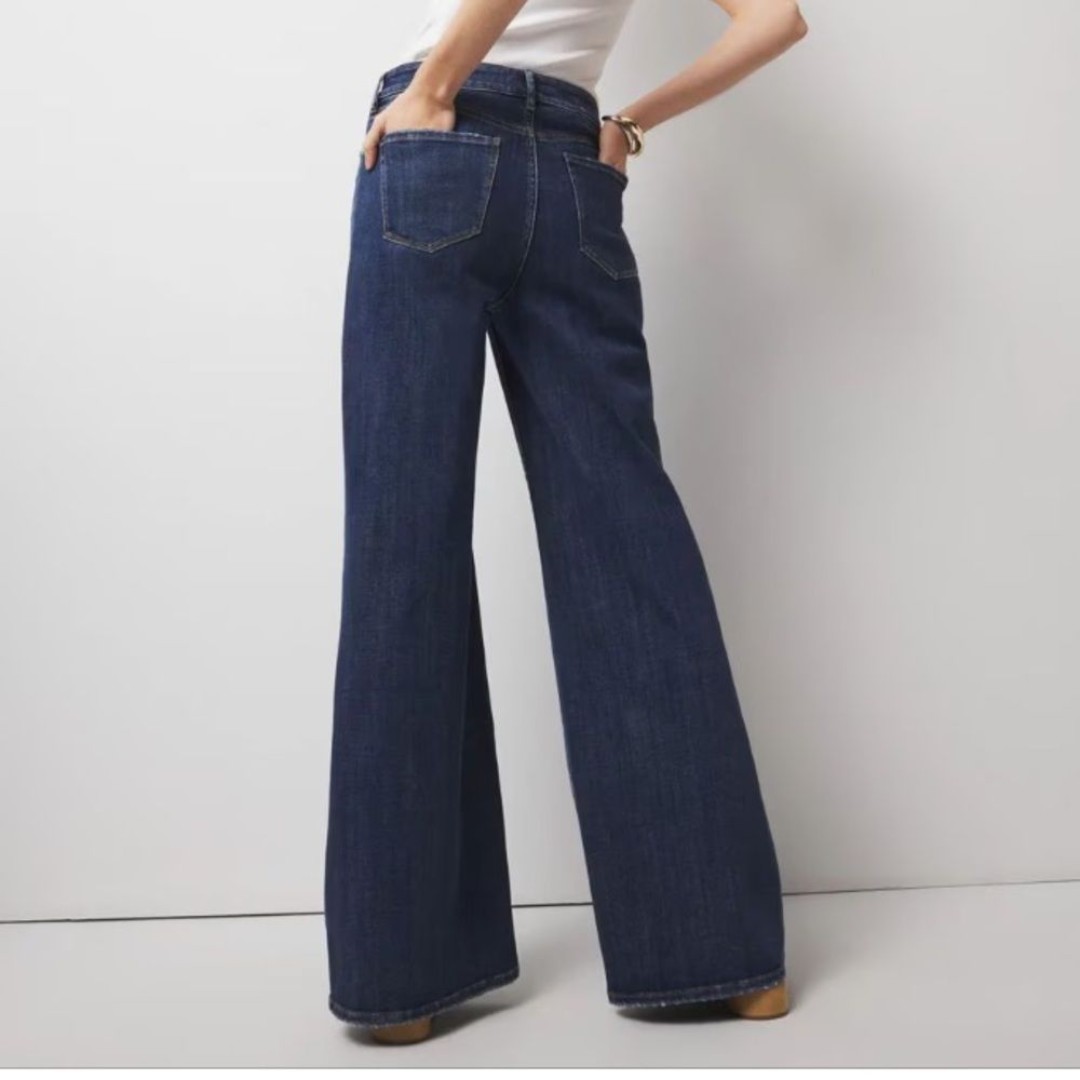 White House Black Market High Rise Trouser Jeans NEW 4