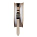 Heidi Daus Genuine Leather Croco Band Mother of Pearl Gold Watch