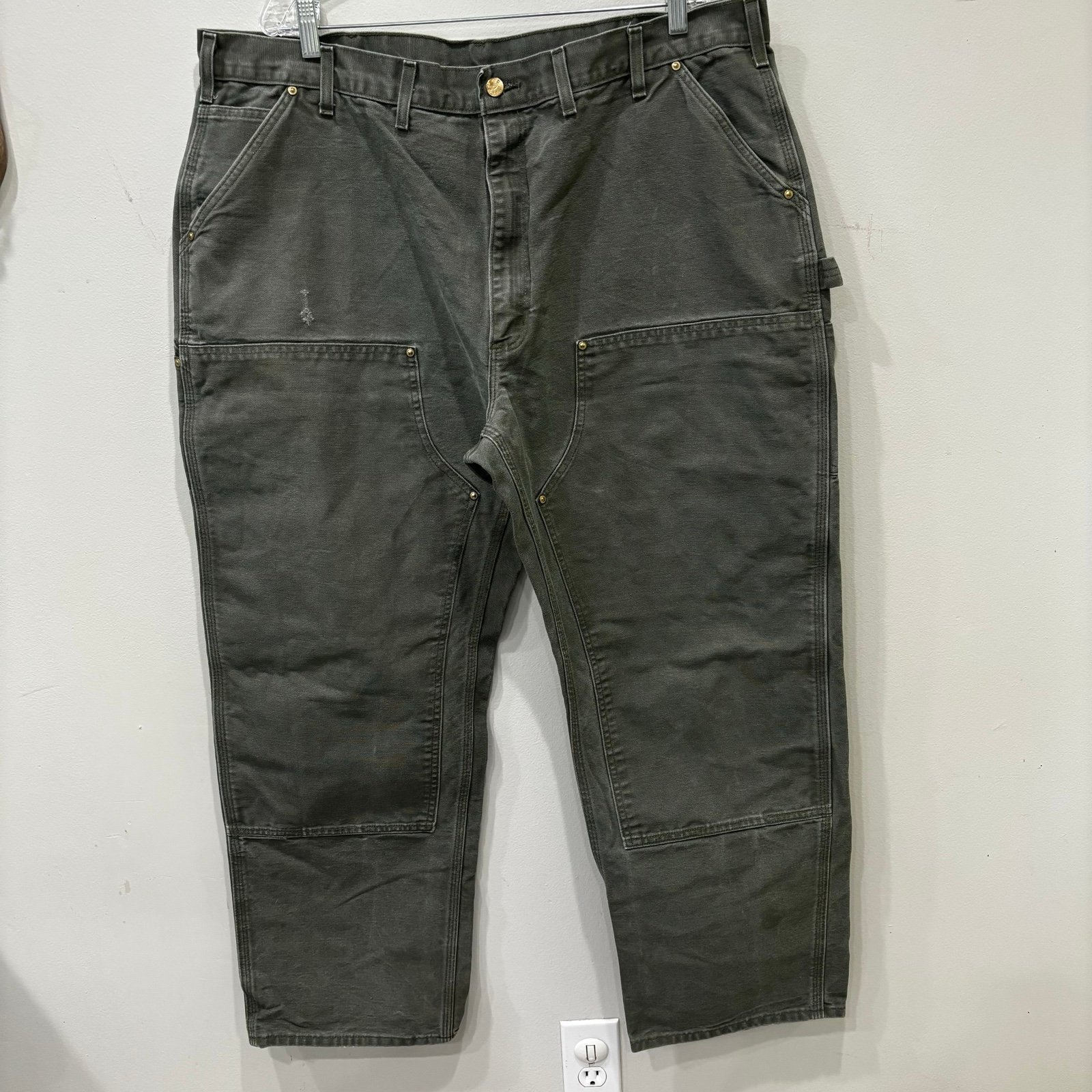 Carhartt Loose Original Fit Double Knee Cotton Men’s Pants Size 44x32