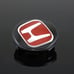 NEW 69MM 4PCS JDM RED H HONDA WHEEL RIM CENTER CAPS HUBS COVER ACCORD CIVIC