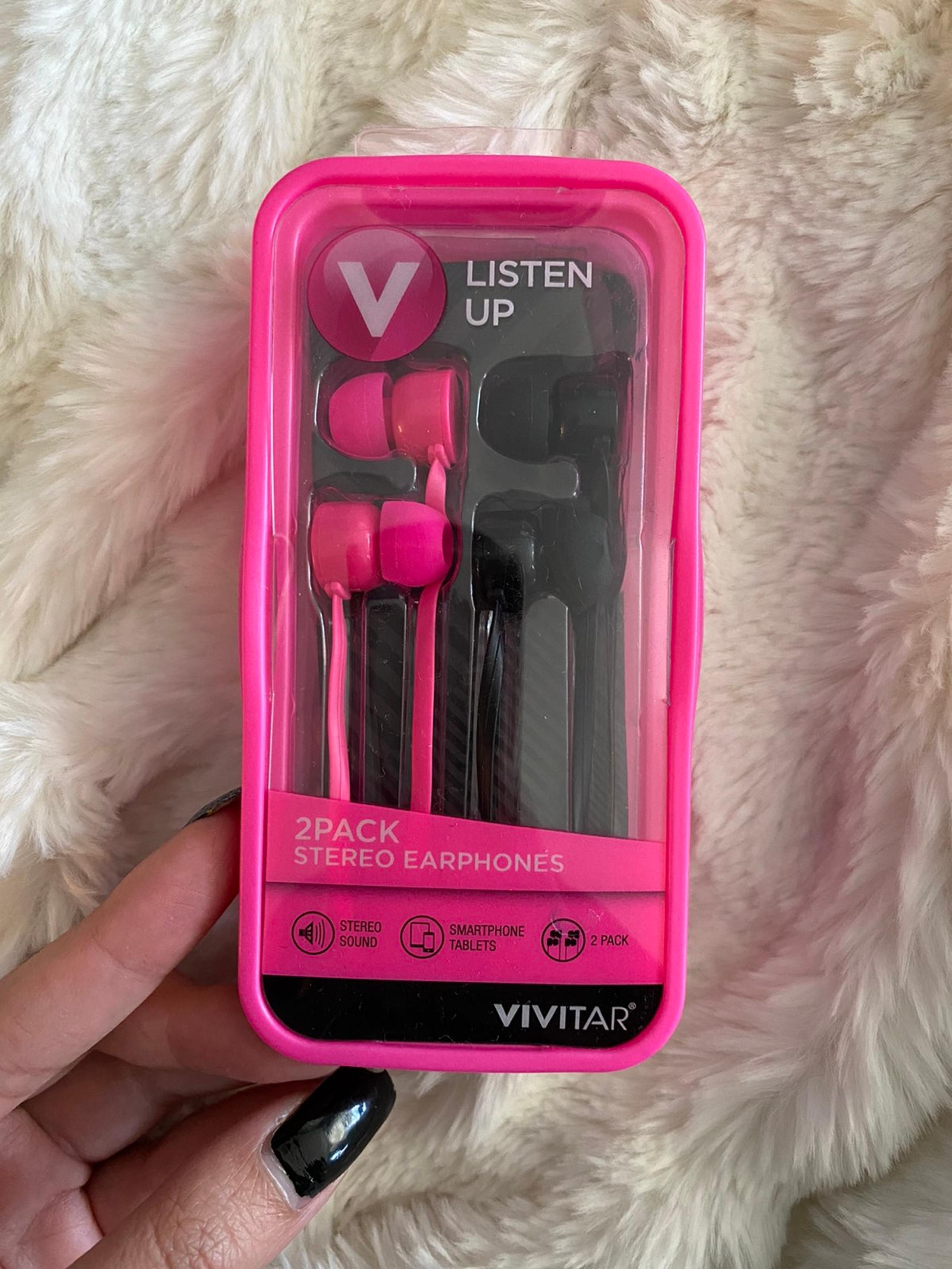 2 pack Stereo Earphones