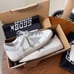Size 5.5 -Authentic Super-Star White and Gold Leather Golden Goose Sneakers