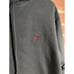 Gramicci Pullover Hoodie Adult Faded Black Running Man Embroidery Size Large
