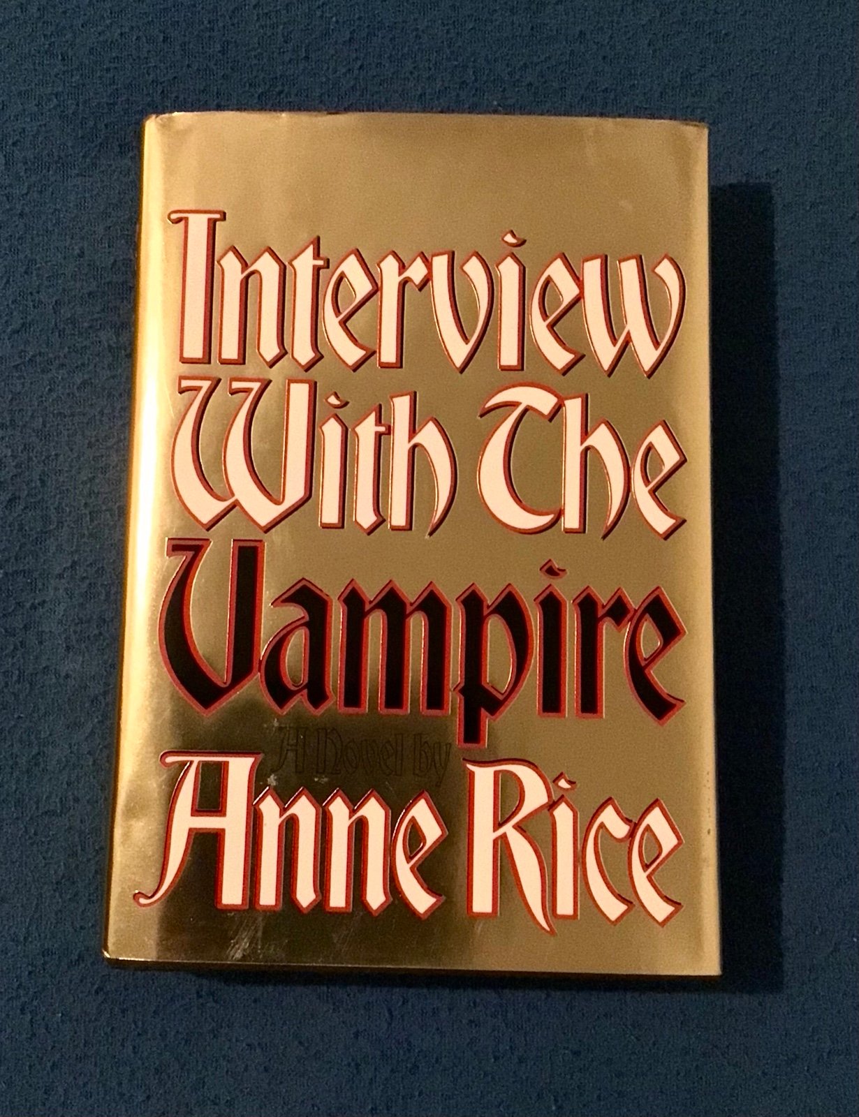 Interview With The Vampire 1996 Hardcover Signed by Anne Rice New Unread