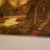 Vintage woodforest medium oil painting