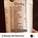 6 Celebrate Kentucky Derby Glasses 100th Anniversary New