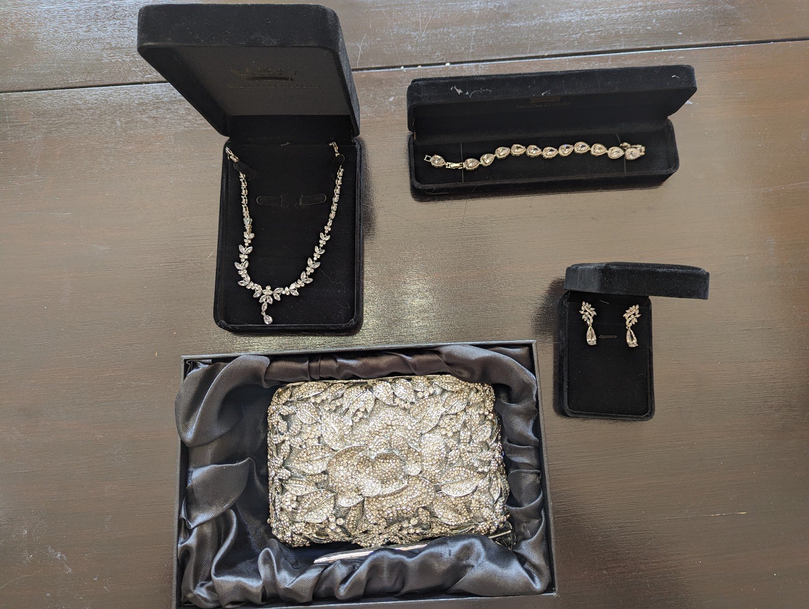 Crystal Couture Hand Bag Set