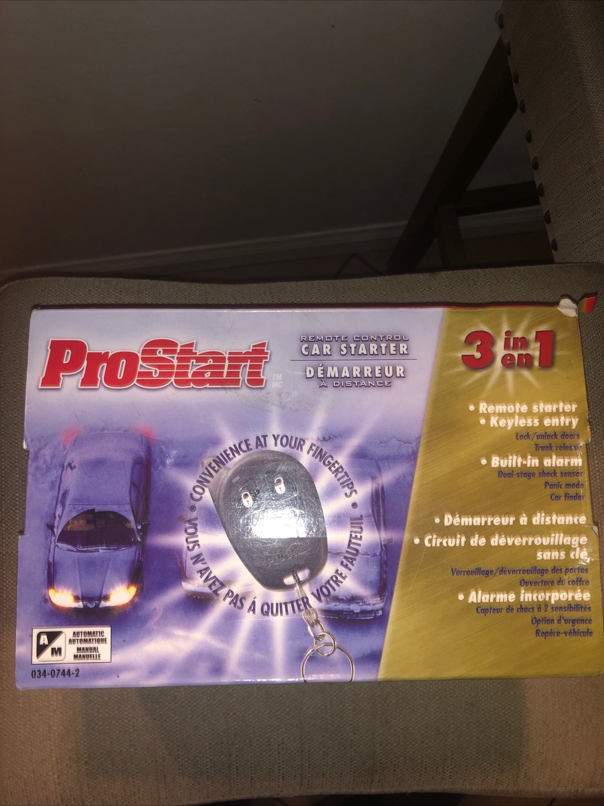 Prostart Remote control car starter
