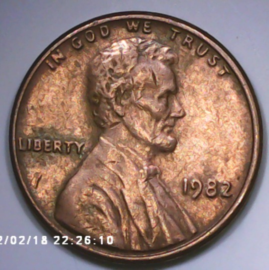 1982 P One Cent Lincoln Copper Penny Large Date Error DDO +DDR