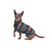 Chilly Dog Turquoise Southwest Wool Dog Blanket Winter Coat Size Medium
