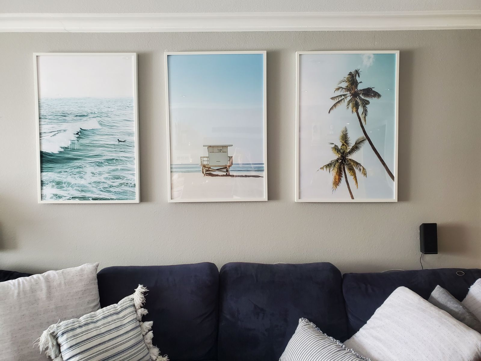 3 Beach Art Prints 24inchx36inch