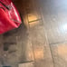 VINTAGE BURTON red black GOLF BAG + STRAP JASPER, ALABAMA Usa faux gator